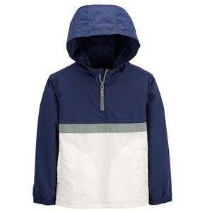OshKosh Pullover Colorblock Hooded Jacket